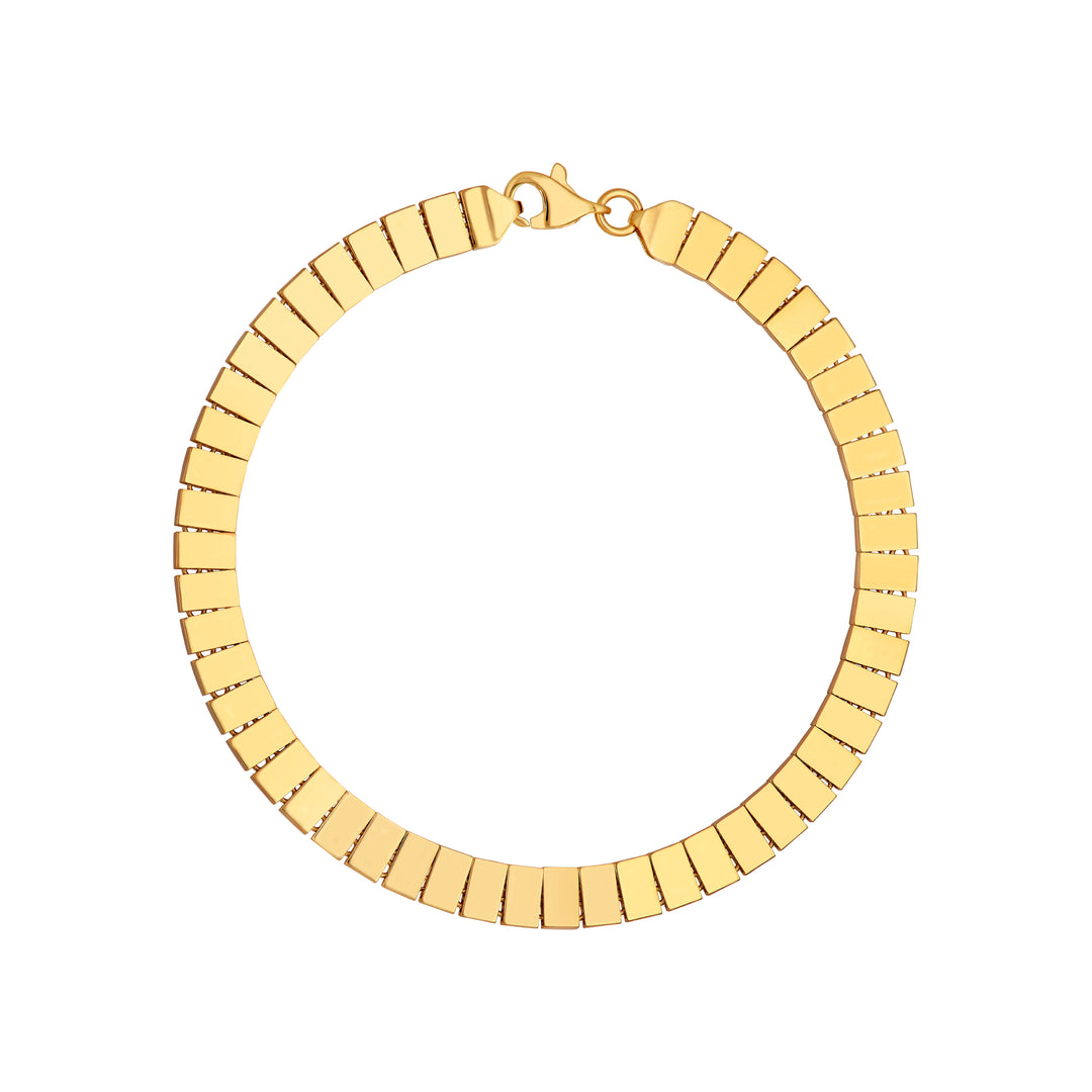 Rectangular Link Bracelet