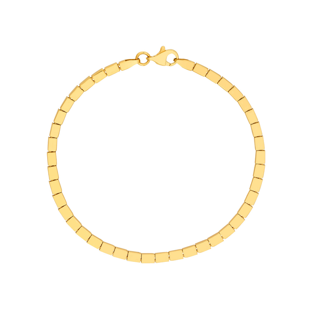 Rectangle Link Bracelet