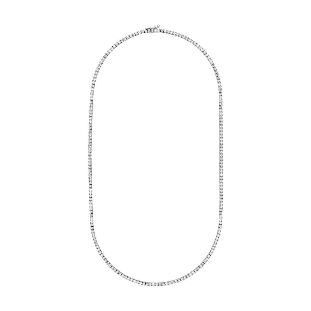 Diamond 18 Tennis Necklace (6-1/3tcw)
