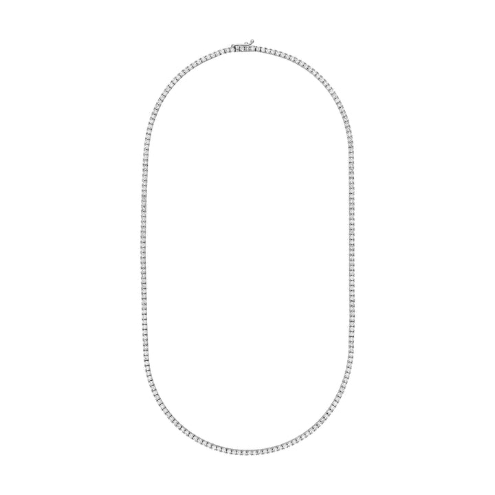 Diamond 18 Tennis Necklace (6-1/3tcw)