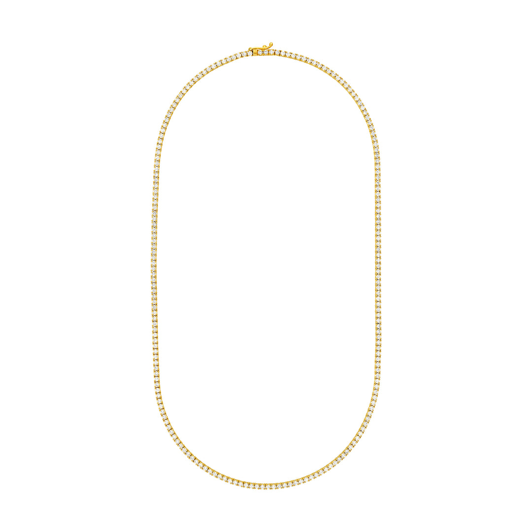 Diamond 18 Tennis Necklace (6-1/3tcw)
