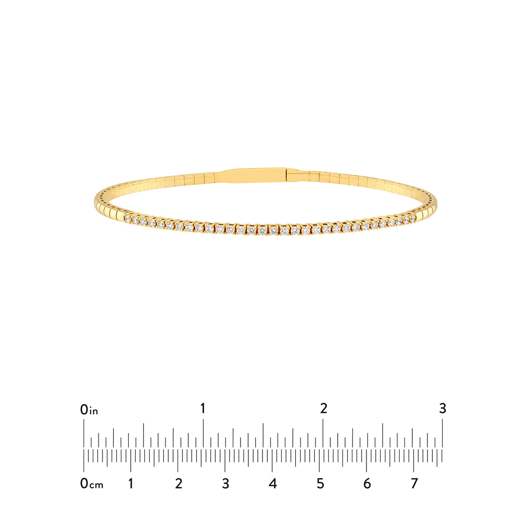 Diamond 1/3 Flex Bracelet (5/8tcw)
