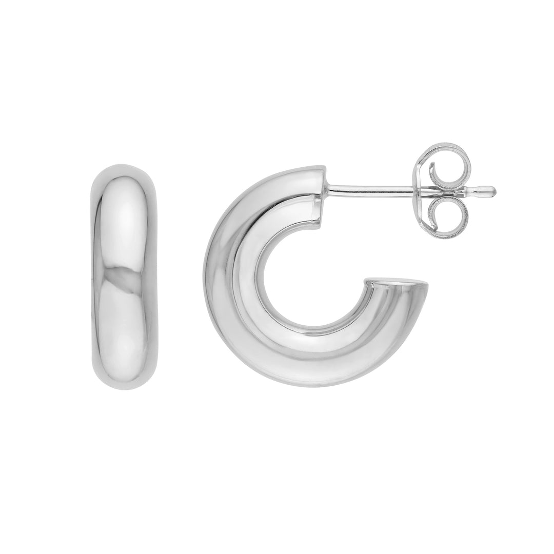 6mm ID Open Hoop Earrings
