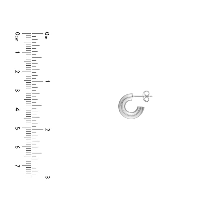 6mm ID Open Hoop Earrings