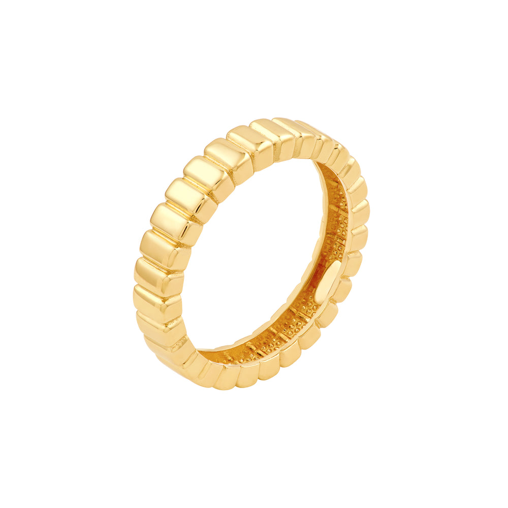 Ridge Band Ring
