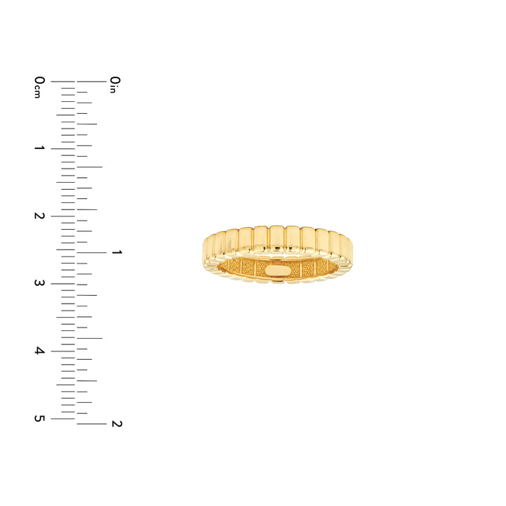 Ridge Band Ring