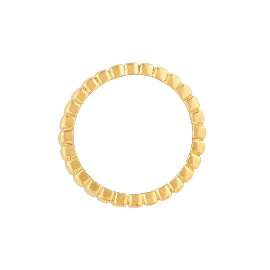 Wide Ridge Ribbed Band