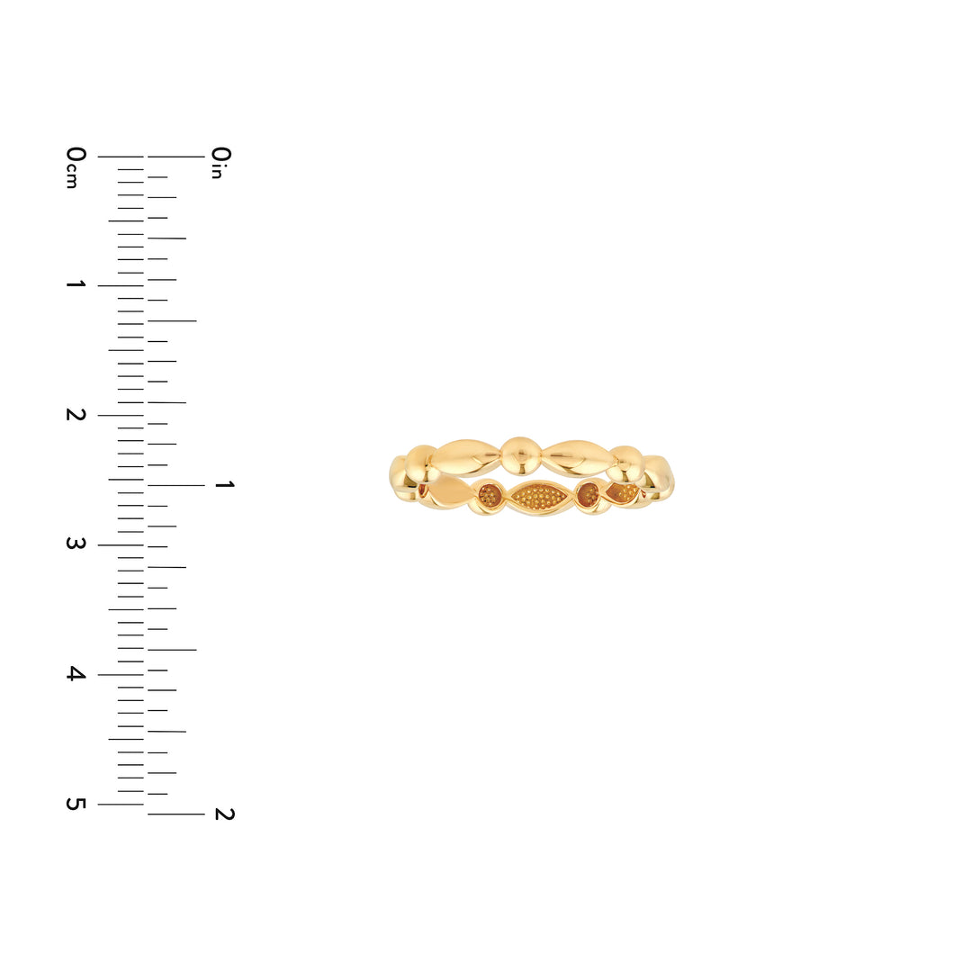 Marquise and Round Bead Band