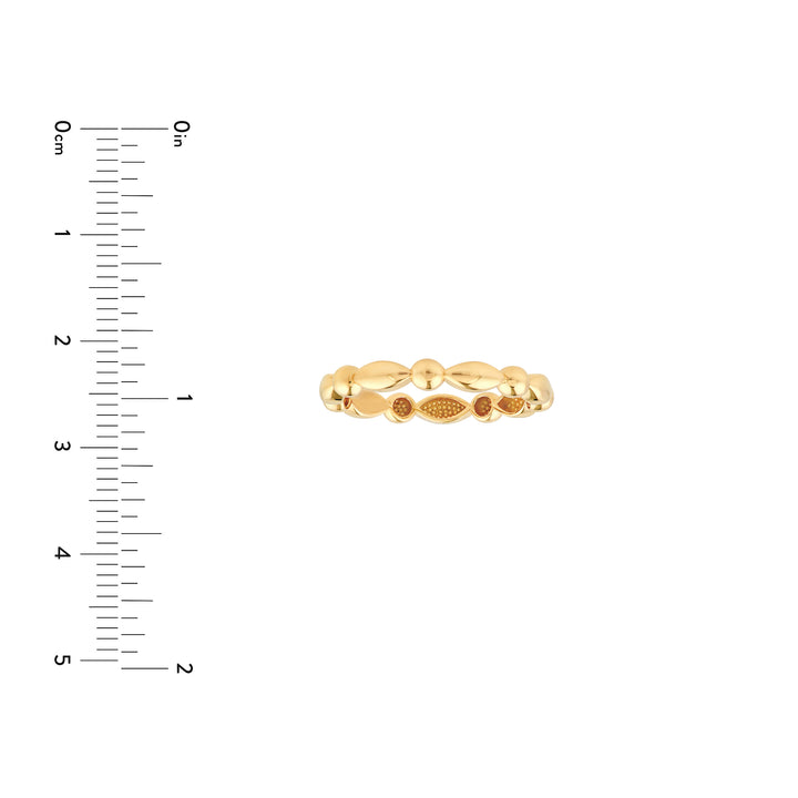 Marquise and Round Bead Band