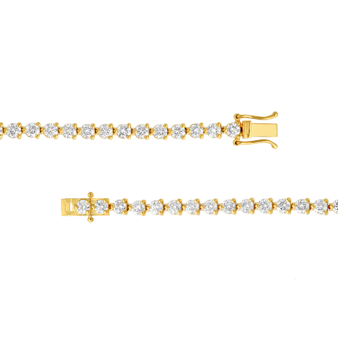 Round Diamond Tennis Bracelet (5tcw)