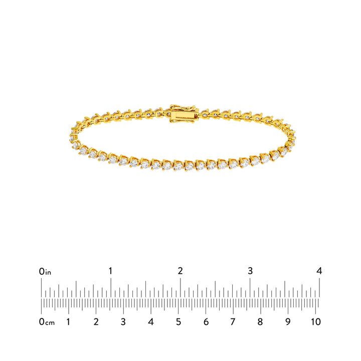 Round Diamond Tennis Bracelet (5tcw)