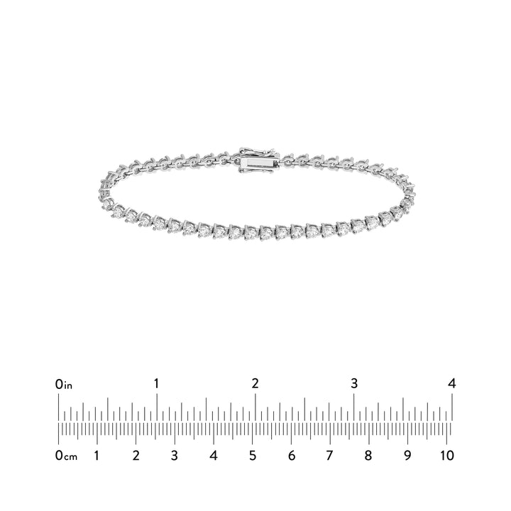 Round Diamond Tennis Bracelet (5tcw)