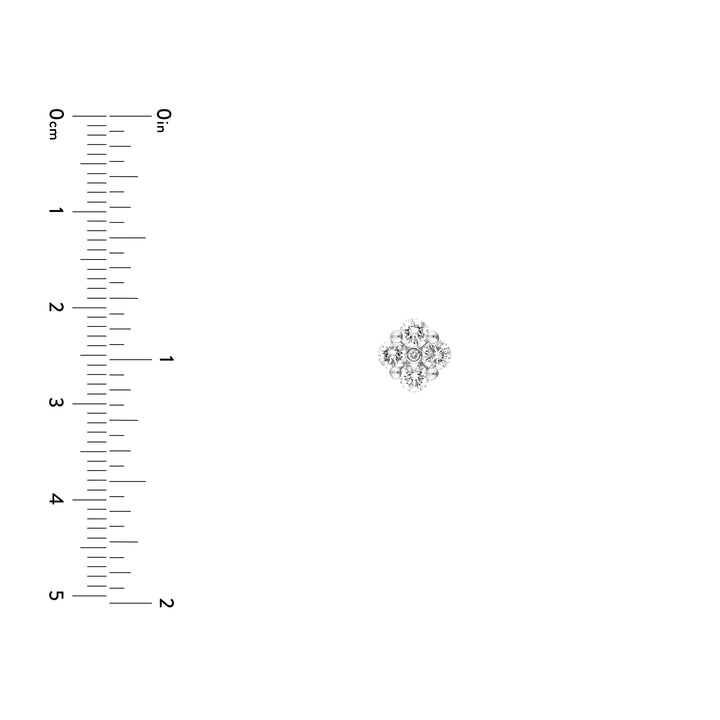 7/8tcw Diamond Stud Earrings