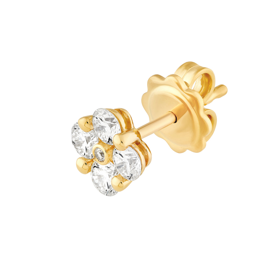 7/8tcw Diamond Stud Earrings