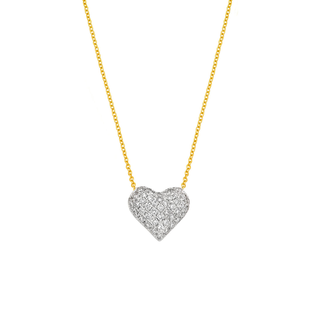 Diamond Pave Necklace (1/3tcw)