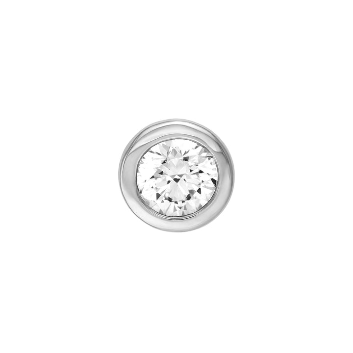 3/8tcw Round Diamond Martini Stud Earrings