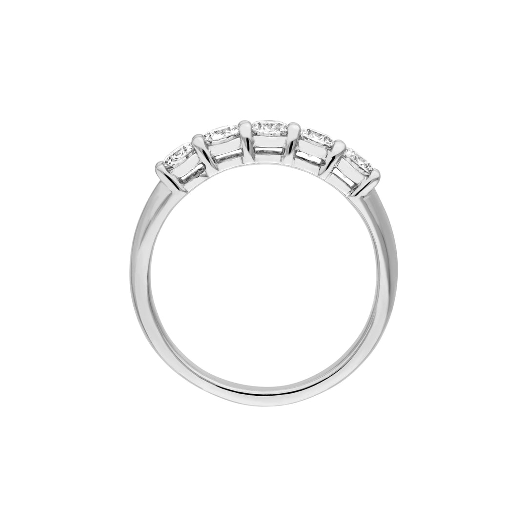 7/8tcw 5 Stone Diamond Ring