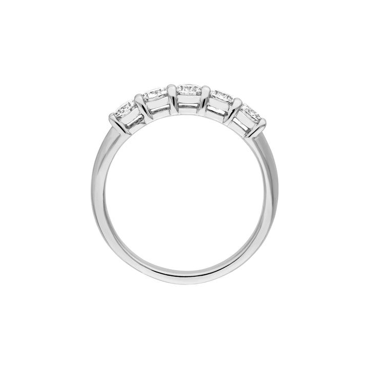 7/8tcw 5 Stone Diamond Ring
