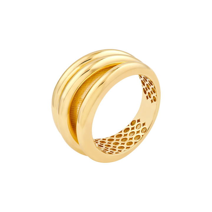 3 Row Cuff Ring