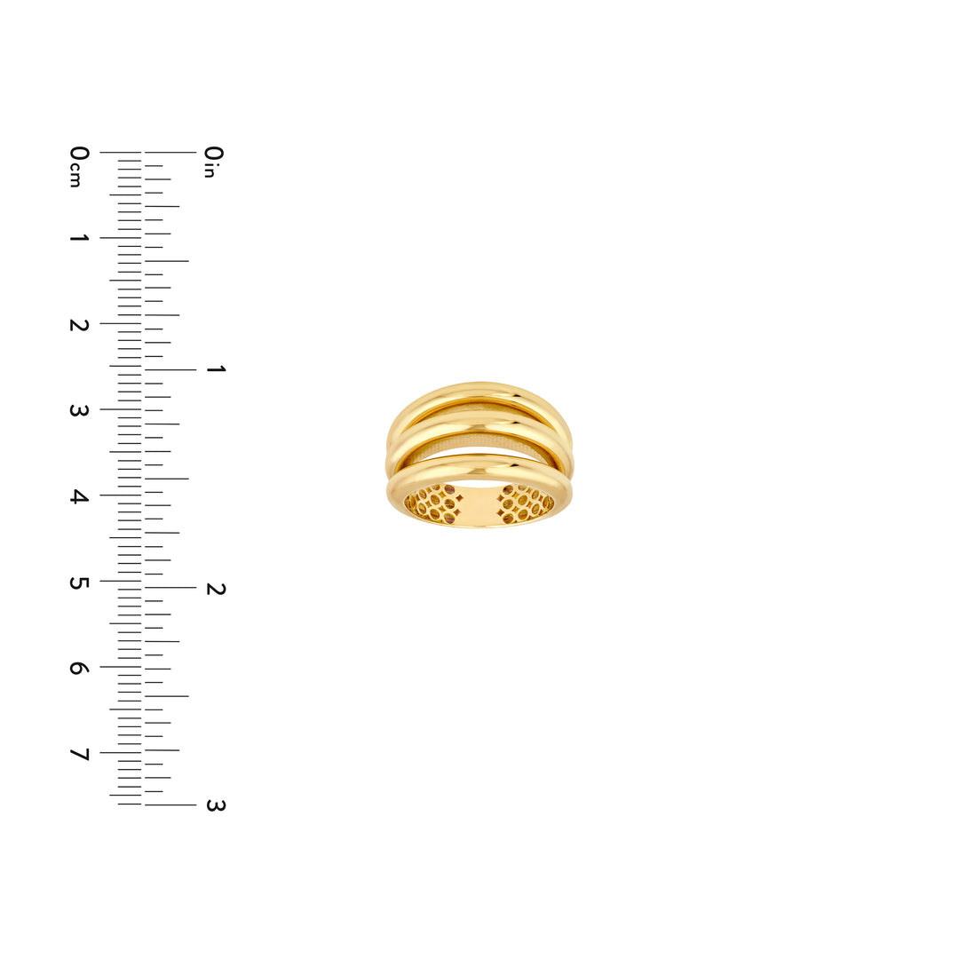 3 Row Cuff Ring