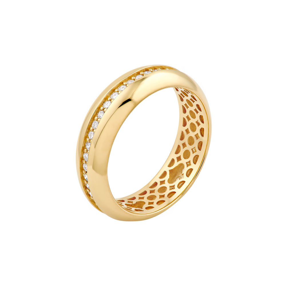 3/8tcw Diamond Channel Band