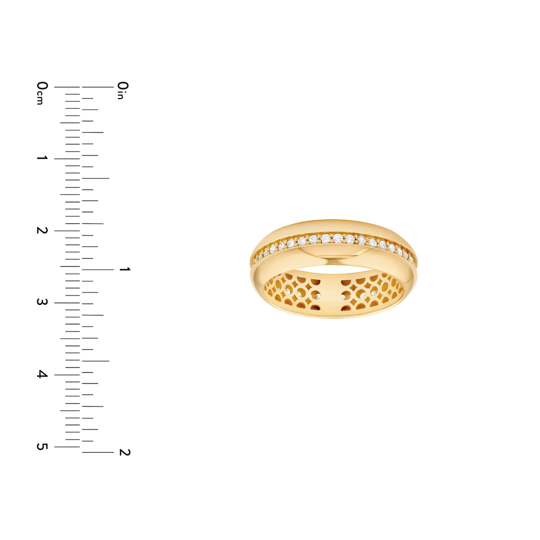 3/8tcw Diamond Channel Band