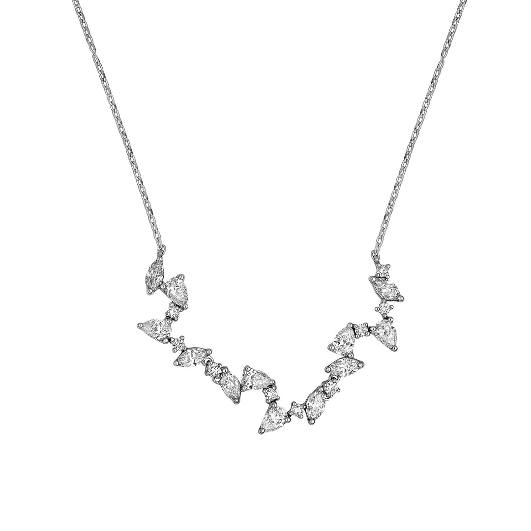 Diamond Blossom Necklace