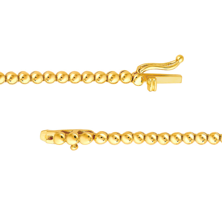 4-5/8tcw Diamond Halfway Tennis Necklace