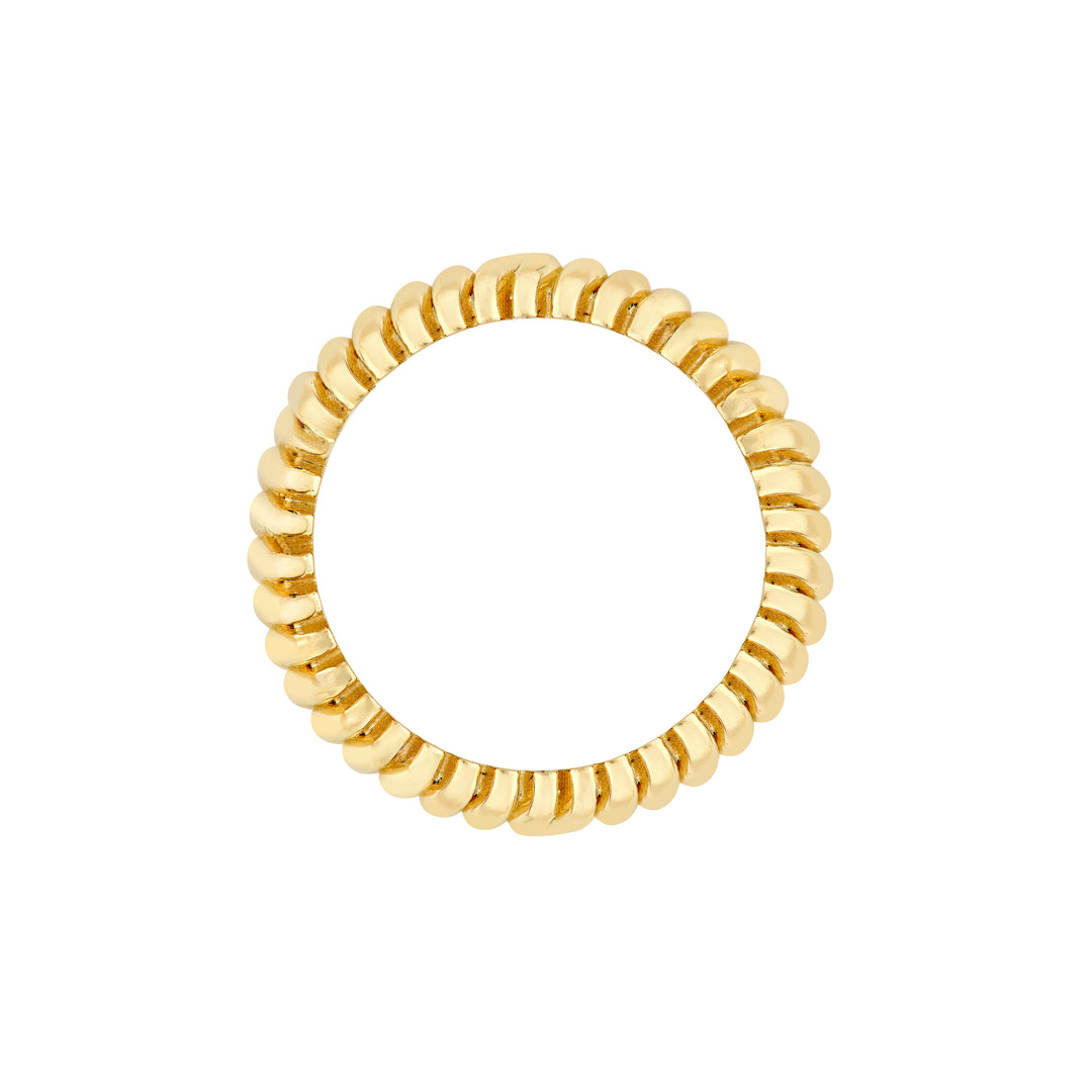 Wavy Ribbed Ring