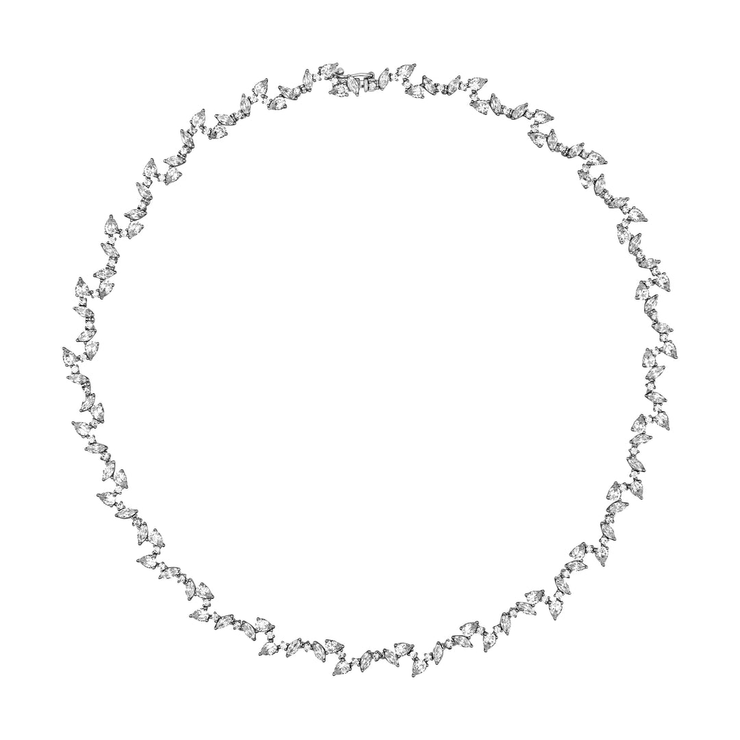 Diamond Blossom Necklace
