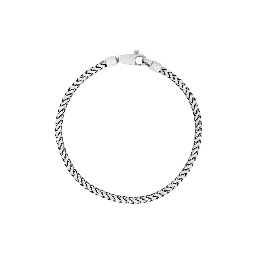 3.1mm 8-Sided Franco Bracelet
