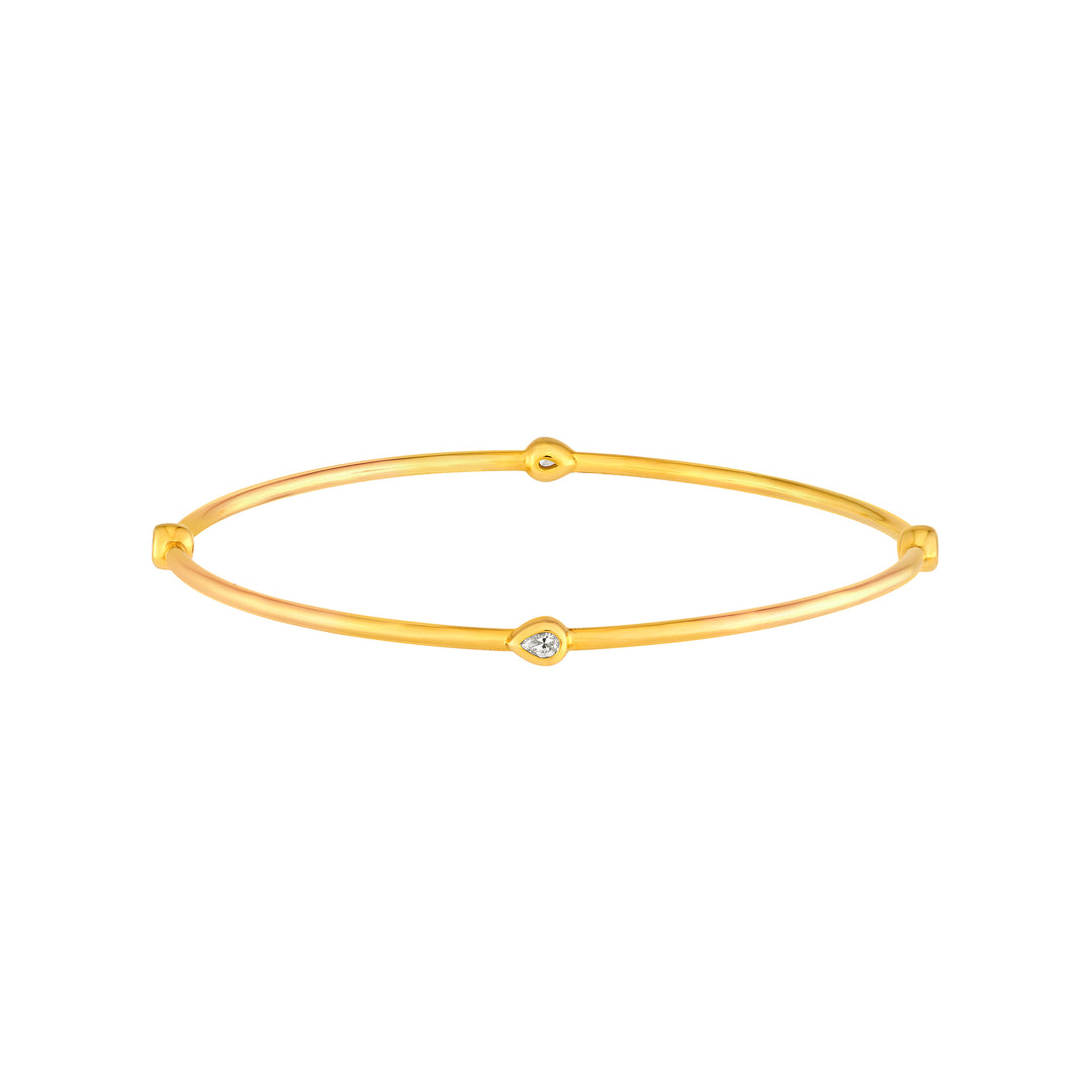 Melodie Bangle (Diamond Pear)