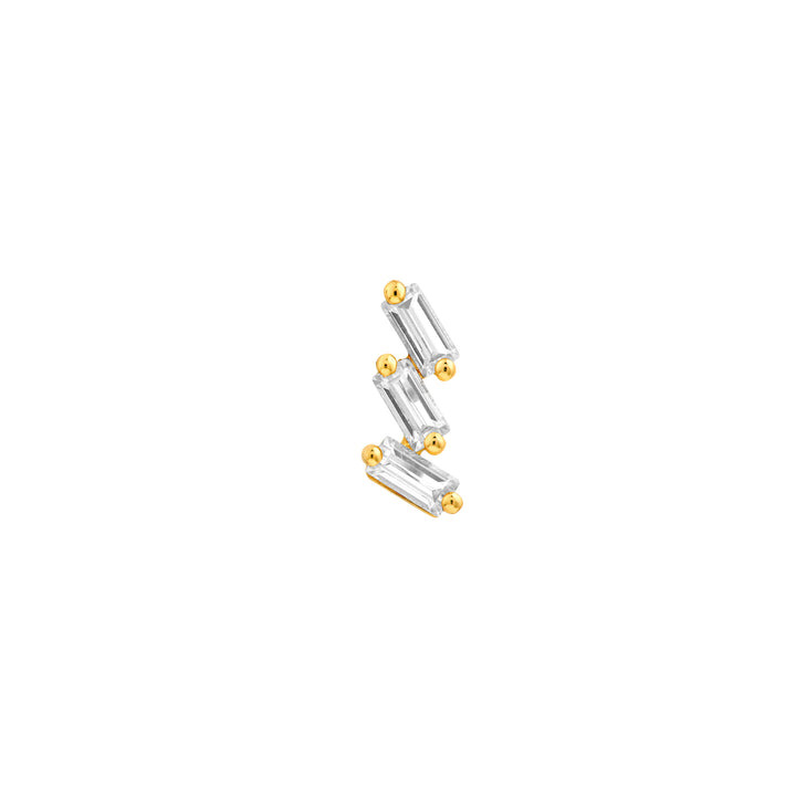 7/8tcw Diamond Helix Earrings