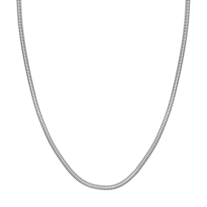 3mm Sterling Silver Round Snake Chain