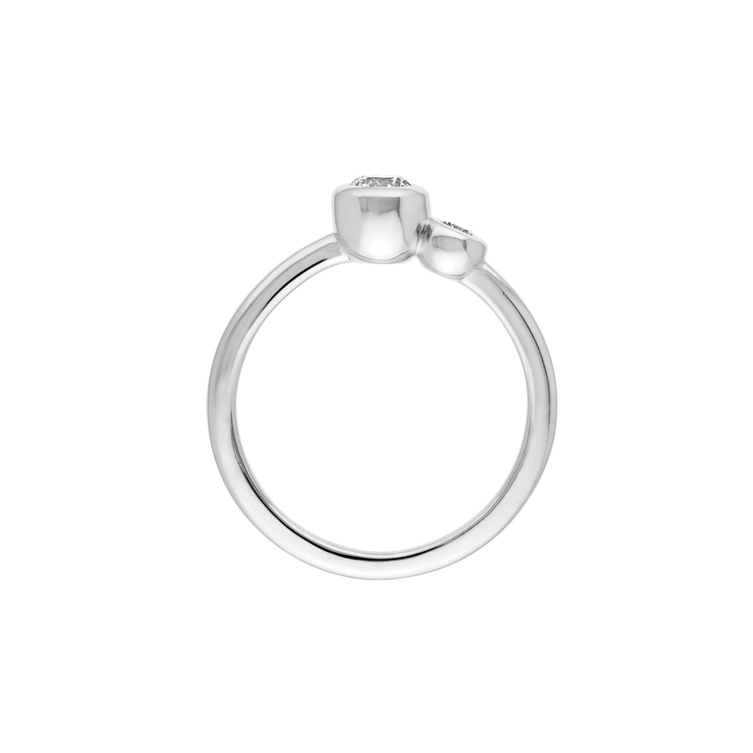 Duo Diamond Bubble Ring