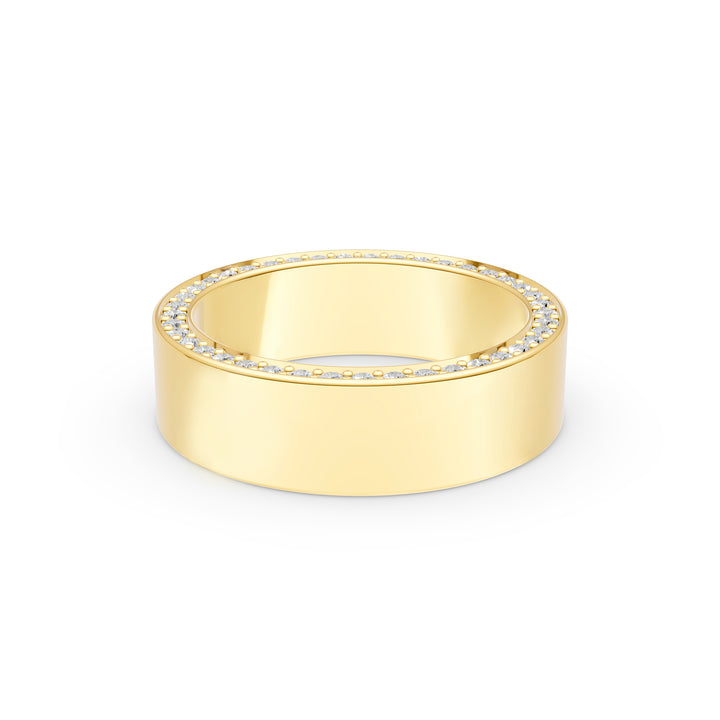 5/8tcw Cigar Diamond Pinky Ring