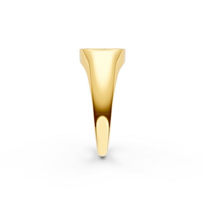 1/6tcw Round Diamond Pavé Pinky Ring