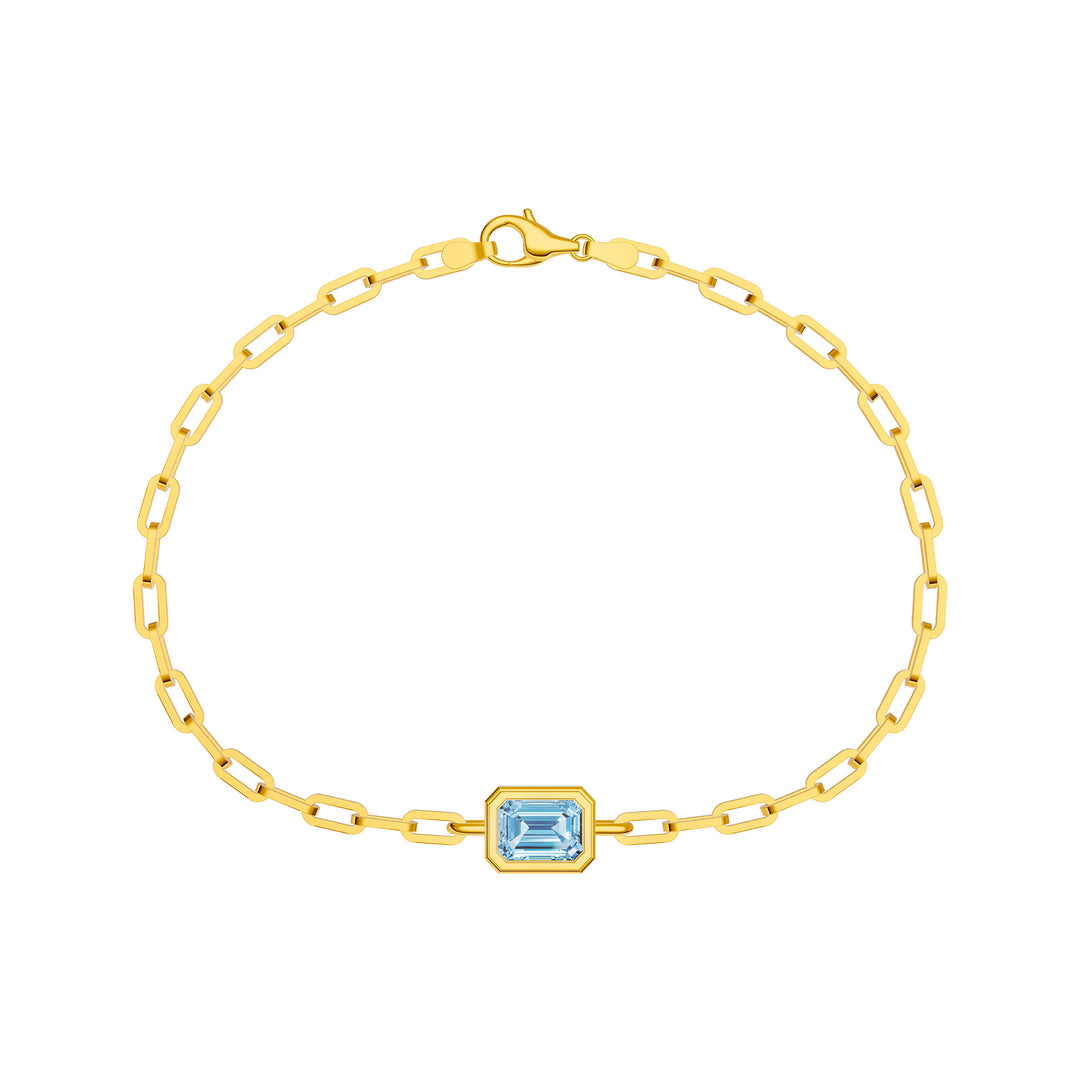 Emerald Sky Blue Forzentina Bracelet