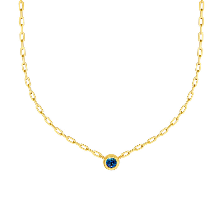 Round London Blue Forzentina Necklace