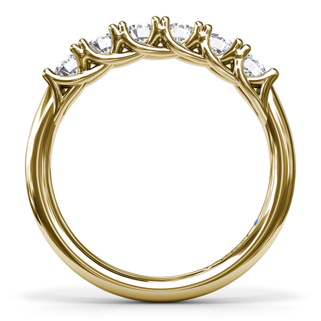 Bold and Beautiful Diamond Wedding Band