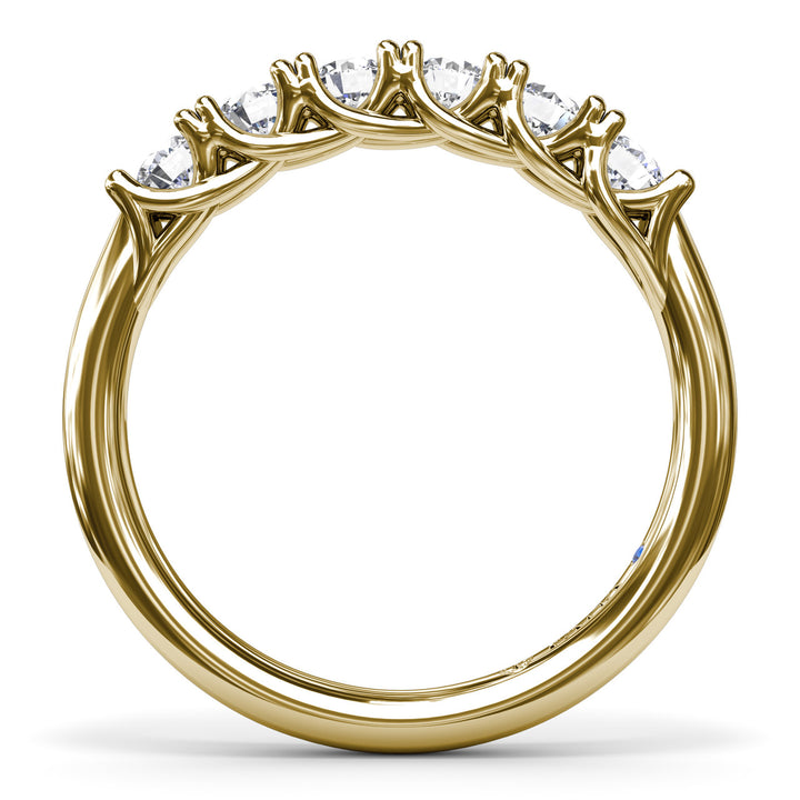 Bold and Beautiful Diamond Wedding Band