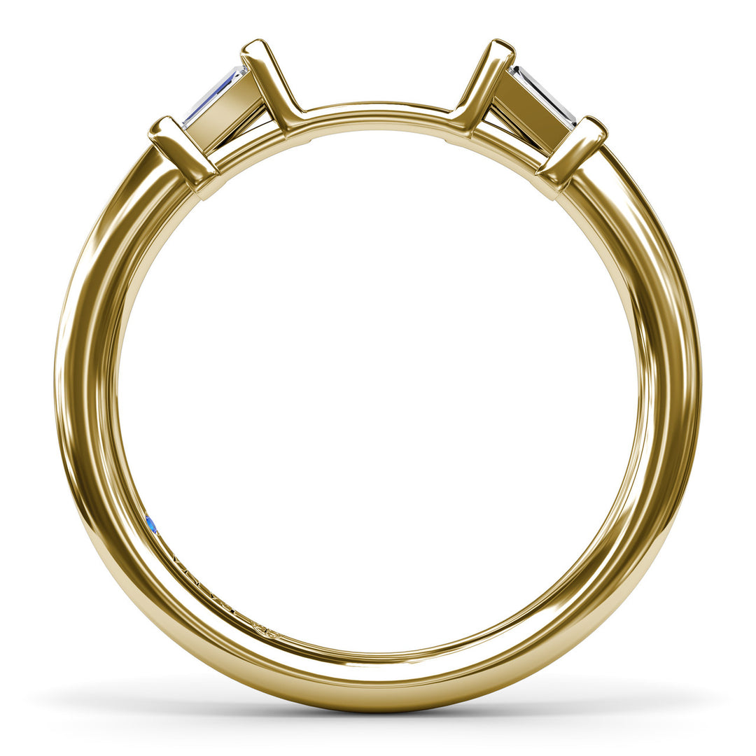 Baguette Diamond Wedding Band