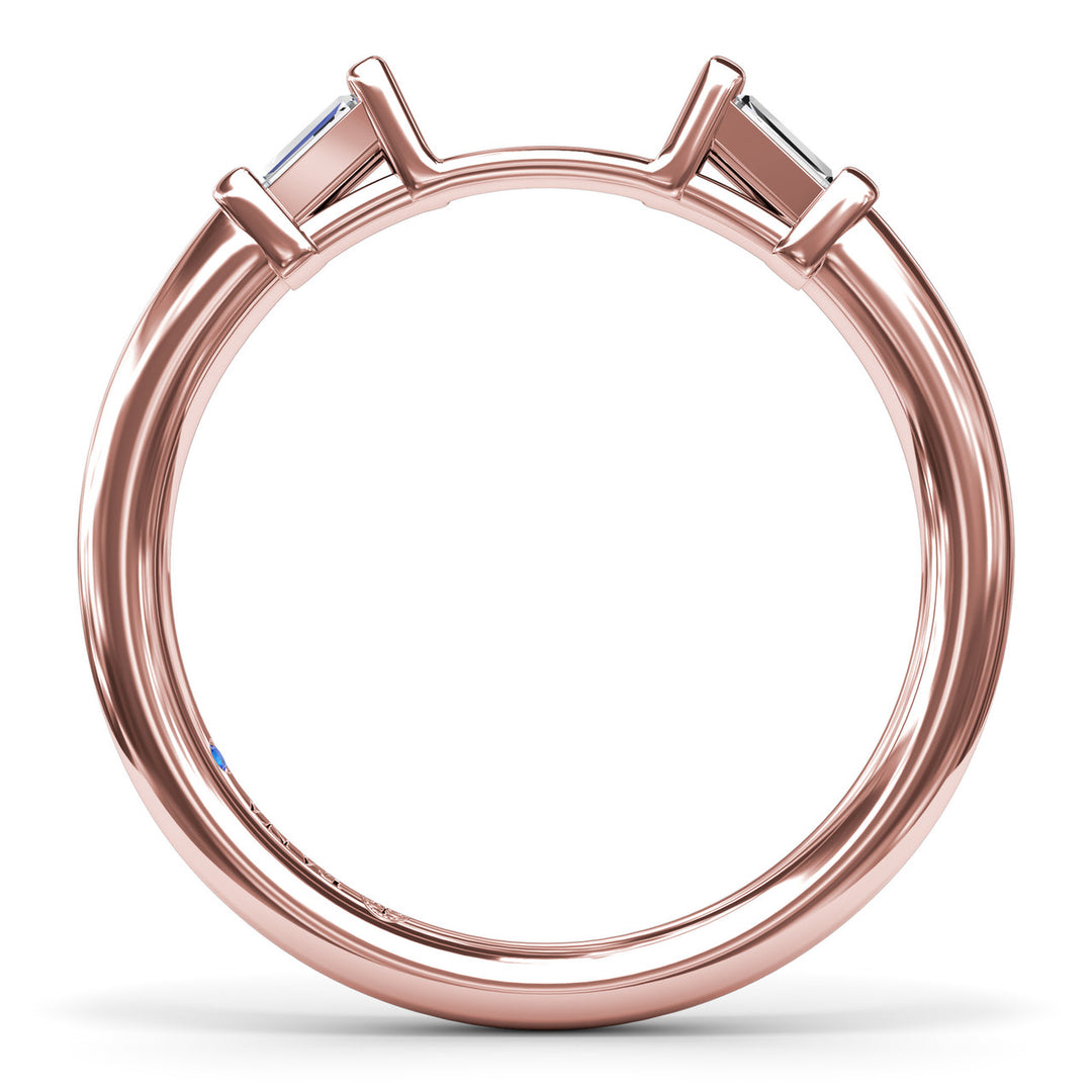 Baguette Diamond Wedding Band