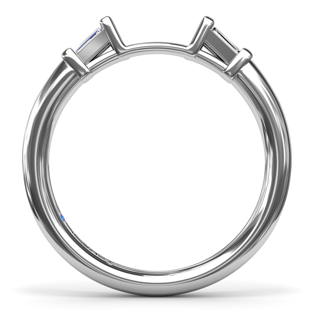 Baguette Diamond Wedding Band