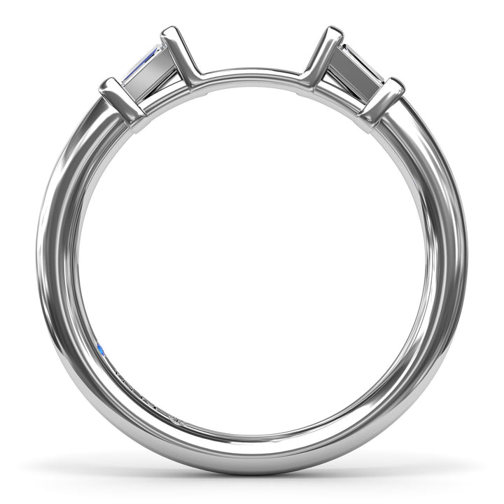 Baguette Diamond Wedding Band