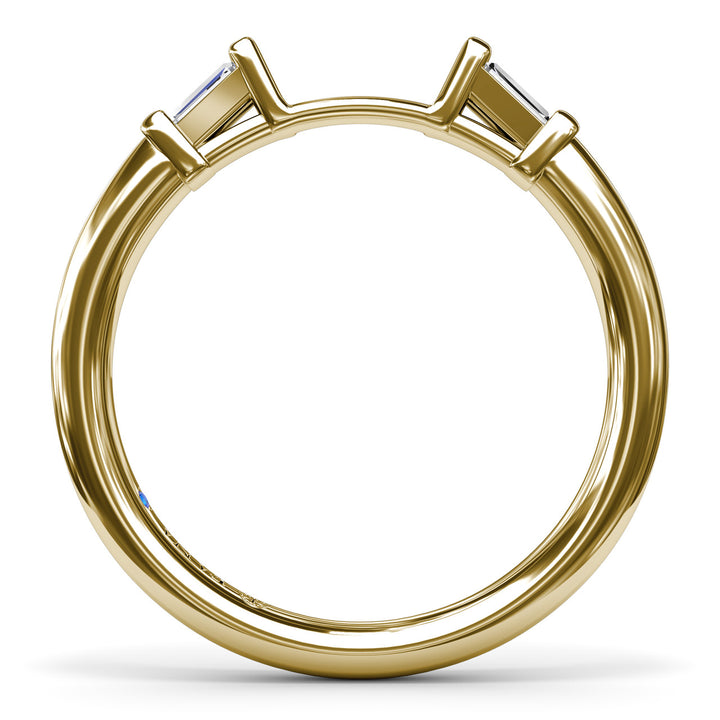 Baguette Diamond Wedding Band