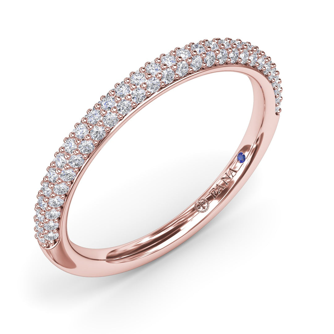 PavÃ© Diamond Wedding Band