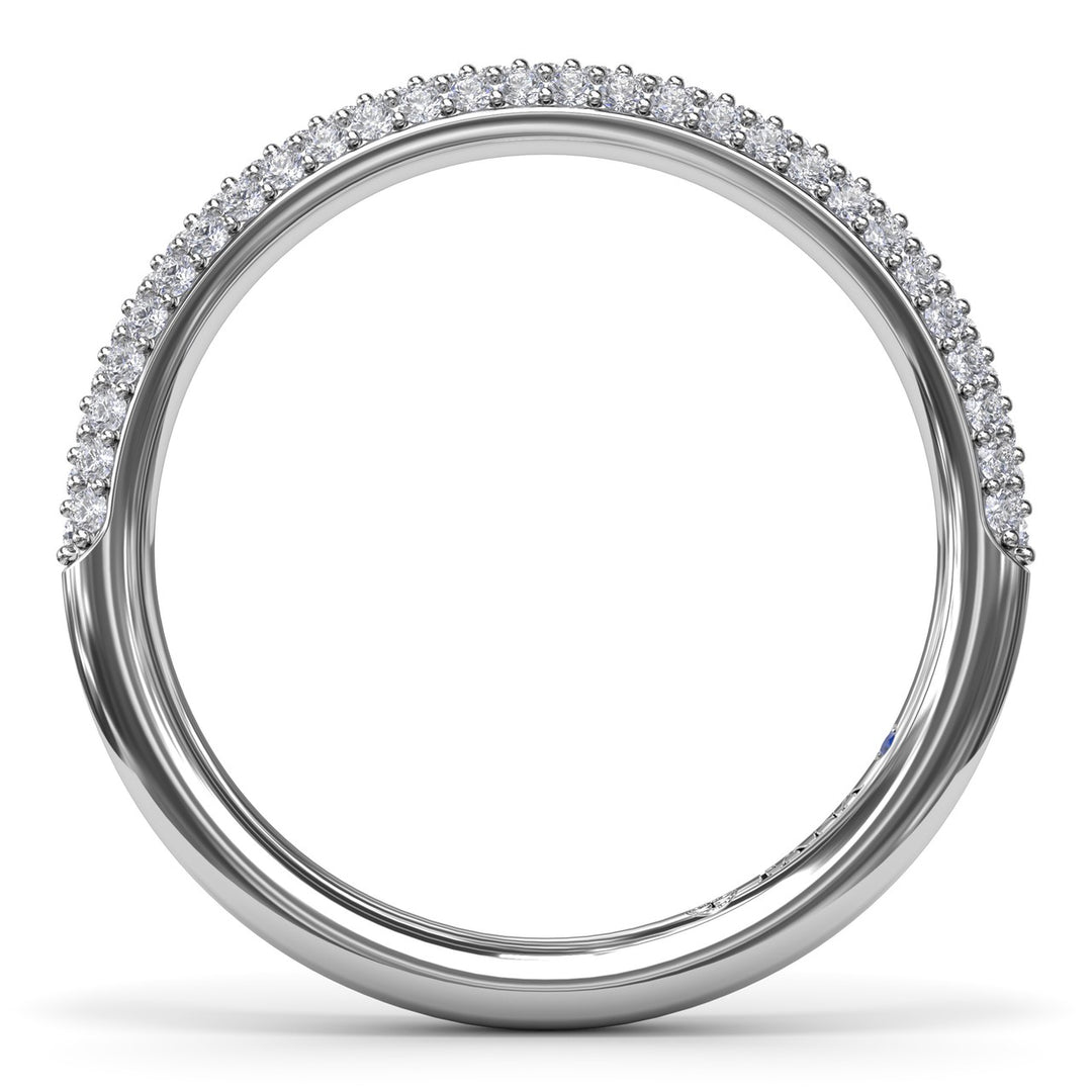 PavÃ© Diamond Wedding Band