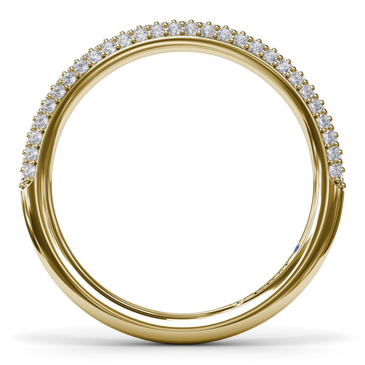 PavÃ© Diamond Wedding Band