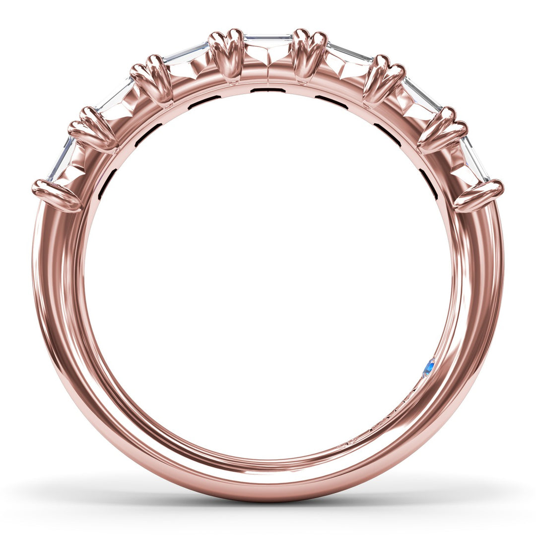 Baguette Diamond Wedding Band